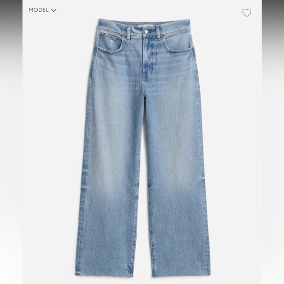 MADEWELL THE PERFECT VINTAGE WIDE-LEG CROP JEAN - Picture 4 of 8